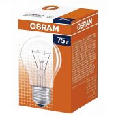Лампа накаливания OSRAM CLAS A CL 75W 230V E27