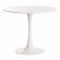 Стол Tetchair TULIP (mod. 011), металл, мдф, 90 х 90 х 74 см, белый