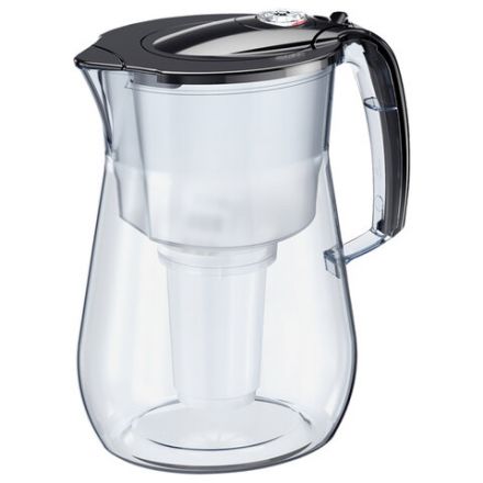 Кувшин-фильтр для очистки воды АКВАФОР "Прованс А5", 4,2 л, со сменной кассетой, черный, 519169 Кувшин-фильтр для очистки воды АКВАФОР "Прованс А5", 4,2 л, со сменной кассетой, черный, 519169