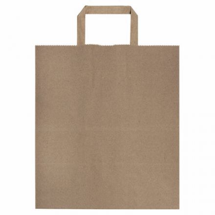 Крафт-пакет бумажный 24х14х29 см, КОМПЛЕКТ 50 шт., плоские ручки, плотность 90 г/м2, LAIMA ECO CRAFT, 609687 Крафт-пакет бумажный 24х14х29 см, КОМПЛЕКТ 50 шт., плоские ручки, плотность 90 г/м2, LAIMA ECO CRAFT, 609687