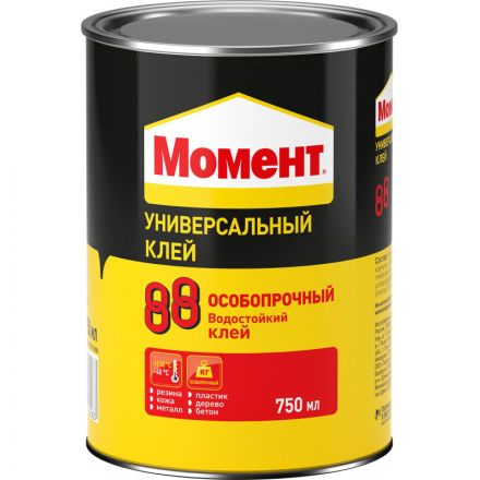 Клей универсальный Момент 88 особопрочный водостойкий 750мл (1777022) Клей универсальный Момент 88 особопрочный водостойкий 750мл (1777022)