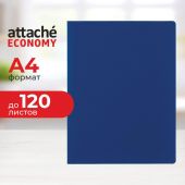 Скоросшиватель пластиковый с пласт.скорос-телем Attache Economy син ий