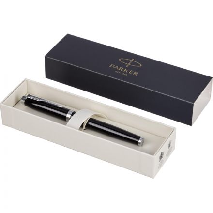 Ручка перьевая PARKER IM BLACK CT 1 сиий картридж тонкая 1931644