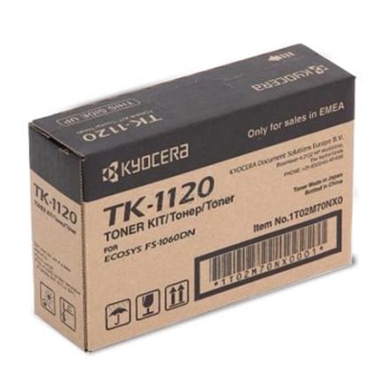 Тонер-картридж KYOCERA (TK-1120) FS1060DN/1025MFP/1125MFP, оригинальный, ресурс 3000 стр., 1T02M70NX1 Тонер-картридж KYOCERA (TK-1120) FS1060DN/1025MFP/1125MFP, оригинальный, ресурс 3000 стр., 1T02M70NX1
