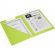 Папка-планшет с зажимом и крышкой Attache Bright colours A4 лайм