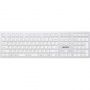 Клавиатура A4Tech Fstyler FBX50C белый USB BT (FBX50C WHITE)