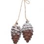 Игрушка новогодняя (полистирол) 16,5x5x9см 90998