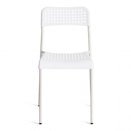 Стул ADDE (mod. C-049) металл/пластик, 39 х 49 х 78 см, White(белый) разборный