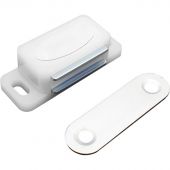 Накладка УЗК_магнит мебельный StahlBuro 42х12,5 (15932) компл-4шт белый