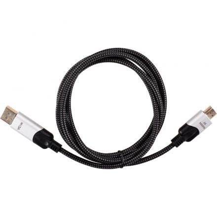 Кабель -переходник DisplayPort M-> HDMI M 4K@60Hz 1.8m VCOM (CG608M-1.8M) Кабель -переходник DisplayPort M-> HDMI M 4K@60Hz 1.8m VCOM (CG608M-1.8M)