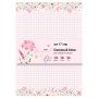 Сменный блок 80л., А5 клетка MESHU "Pink bouquet", пленка т/у, в клетку Сменный блок 80л., А5 клетка MESHU "Pink bouquet", пленка т/у, в клетку