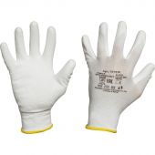 Перчатки рабочие трикотажные нейлоновые с полиуретановым покрытием (размер 10, XL)