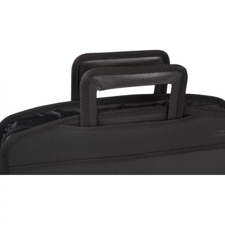 Папка-портфель с выдвижными ручками, черный, Комус Папка-портфель с выдвижными ручками, черный, Комус