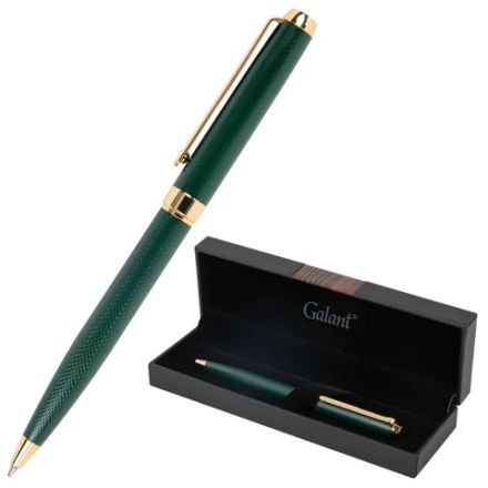 Ручка подарочная шариковая GALANT "Ando Emerald", корпус изумруд, детали золото, узел 0,7 мм, линия письма 0,5 мм, синяя, 144175 Ручка подарочная шариковая GALANT "Ando Emerald", корпус изумруд, детали золото, узел 0,7 мм, линия письма 0,5 мм, синяя, 144175