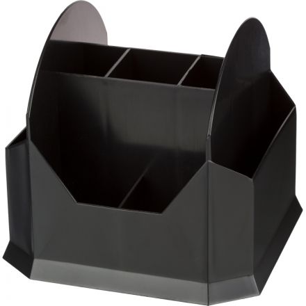 Настольный набор Attache черный 15 предметов вращающийся Настольный набор Attache черный 15 предметов вращающийся