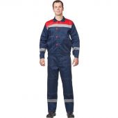 Костюм рабочий летний муж. Л20-КБР син/красн (р.48-50) 194-200 (Арсенал-СП)