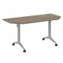 X-Pull Стол складной мобильный X.M-7.T2 Тиквуд тёмный/Серый металл 1580*720*753 X-Pull Стол складной мобильный X.M-7.T2 Тиквуд тёмный/Серый металл 1580*720*753
