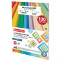 Бумага цветная 10 цветов BRAUBERG "MULTICOLOR" А4, 80 г/м2, 100 л., (10 цв. x 10 л.), 115350