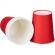 Стакан одноразовый бум 1-сл. d-80мм 250мл красный КОМУС 1500шт/кор Стакан одноразовый бум 1-сл. d-80мм 250мл красный КОМУС 1500шт/кор