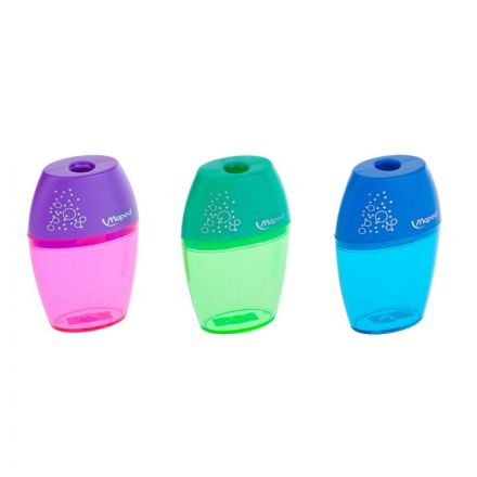 Точилка Maped Shaker с контейнером в ассортименте