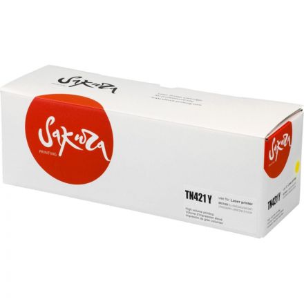 Картридж лазерный SAKURA TN421Y желт. для Brother HL-8260DCW, DCP-8410