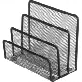 Лоток вертикальный Attache 3х секц для бумаг и писем,мет сетка,выс135мм чрн