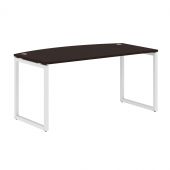 Стол руководителя XQET 169 Легно темный/Белый 1600х867х750 Стол руководителя XQET 169 Легно темный/Белый 1600х867х750