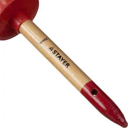 Кисть круглая STAYER MASTER, светлая натурал. щетина, №22 x70мм Кисть круглая STAYER MASTER, светлая натурал. щетина, №22 x70мм