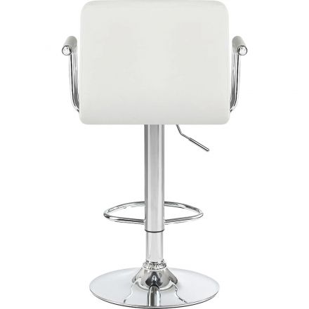 Стул барный LO_DOBRIN KRUGER ARM LM-5011_CH-M_EL белый
