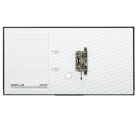 Папка-регистратор STAFF "Profit" с покрытием из ПВХ, 50 мм, с уголком, черная, СЪЕМНЫЙ МЕХАНИЗМ, 272011 Папка-регистратор STAFF "Profit" с покрытием из ПВХ, 50 мм, с уголком, черная, СЪЕМНЫЙ МЕХАНИЗМ, 272011