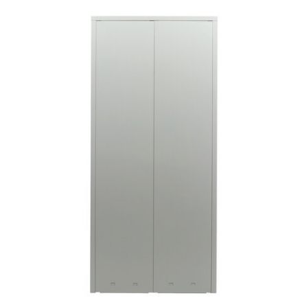 Шкаф металлический офисный BRABIX "MK 18/91/46", 1830х915х460 мм, 47 кг, 4 полки, разборный, 291136, S204BR180202 Шкаф металлический офисный BRABIX "MK 18/91/46", 1830х915х460 мм, 47 кг, 4 полки, разборный, 291136, S204BR180202