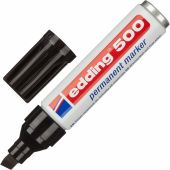 Маркер перманентный Edding E-500/1 черный (толщина линии 2-7 мм) Маркер перманентный Edding E-500/1 черный (толщина линии 2-7 мм)