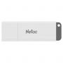 Флеш-диск 32GB NETAC U185, USB 2.0, белый, NT03U185N-032G-20WH