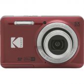 Фотоаппарат Kodak FZ55 Red, 5-х кратный опт зум, 16Мп, встр аккум