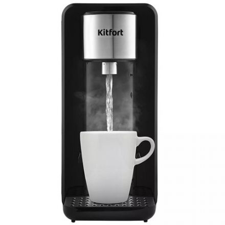 Термопот на 2,5 литра, 1 режим подачи воды, KITFORT KT-2504, 2600 Вт, 1 температурный режим, пластик, черный, КТ-2504 Термопот на 2,5 литра, 1 режим подачи воды, KITFORT KT-2504, 2600 Вт, 1 температурный режим, пластик, черный, КТ-2504