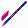 Ручка шариковая масляная ЮНЛАНДИЯ "Трехгранная серия", СИНЯЯ, корпус ассорти, 0,7 мм, линия письма 0,35 мм, 143238