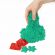 Песок для лепки кинетический BRAUBERG KIDS, изумрудный, 500 г, 2 формочки, ведерко, 665092