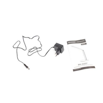 Настольная лампа / светильник SONNEN PH-3607, на подставке, LED, 9 Вт, металлический корпус, серый, 236686 Настольная лампа / светильник SONNEN PH-3607, на подставке, LED, 9 Вт, металлический корпус, серый, 236686