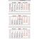 Календарь настенный 3-х блочный 2025,Супер-Премиум,340х805, Релакс,100г/м2