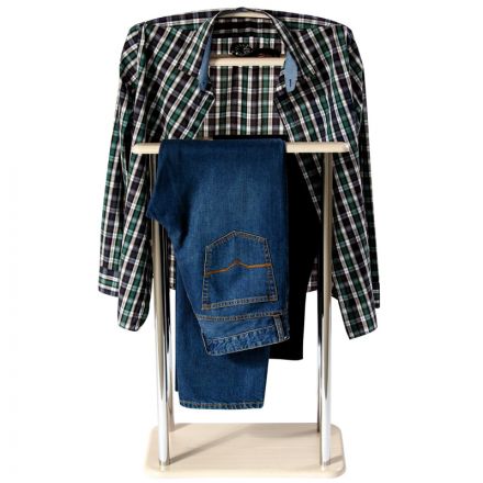 Вешалка KF_костюмная Элдридж дуб беленый Вешалка KF_костюмная Элдридж дуб беленый