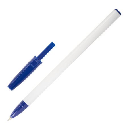 Ручка шариковая масляная BRAUBERG Stick Medium, СИНЯЯ, узел 1 мм, линия письма 0,5 мм, 143419 Ручка шариковая масляная BRAUBERG Stick Medium, СИНЯЯ, узел 1 мм, линия письма 0,5 мм, 143419