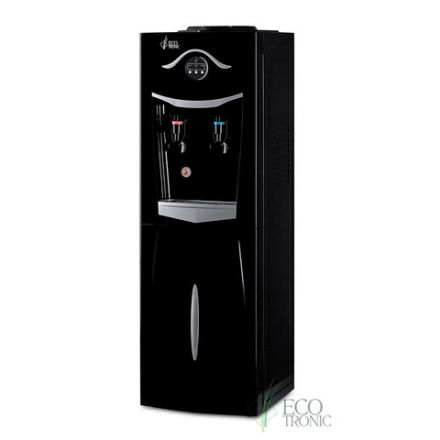 Кулер для воды ECOTRONIC K21-LF, напольный, НАГРЕВ/ОХЛАЖДЕНИЕ КОМПРЕССОРНОЕ, холодильник, 2 крана, черный, 11557 Кулер для воды ECOTRONIC K21-LF, напольный, НАГРЕВ/ОХЛАЖДЕНИЕ КОМПРЕССОРНОЕ, холодильник, 2 крана, черный, 11557
