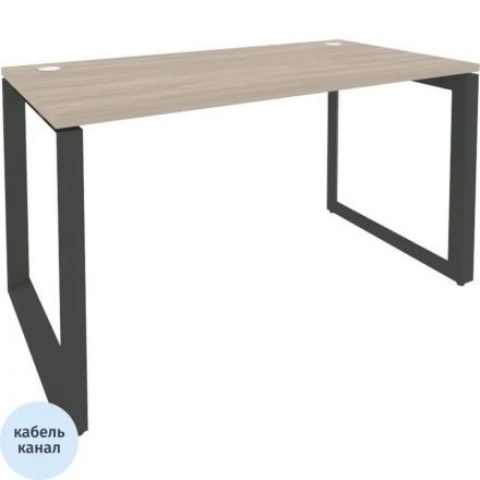 Стол ONIX-О О на металлокаркасе O.MO-SP-3.7 аттик дуб/антрацит Ш1380