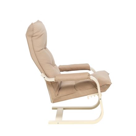 Кресло-трансформер Leset Оливер, Слоновая кость, V18 бежевый, Ткань Велюр