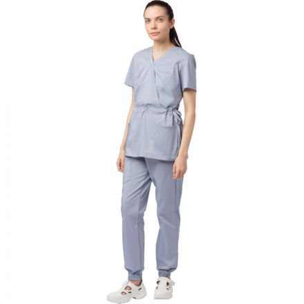 Костюм для медицинского персонала жен. М24 КБР серый 46 (158-164) Костюм для медицинского персонала жен. М24 КБР серый 46 (158-164)