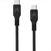 Кабель зарядный Rocket Flex TPE USB-C/USB-C 1 м, 60W, чер(RDC516BL01FL-CС)