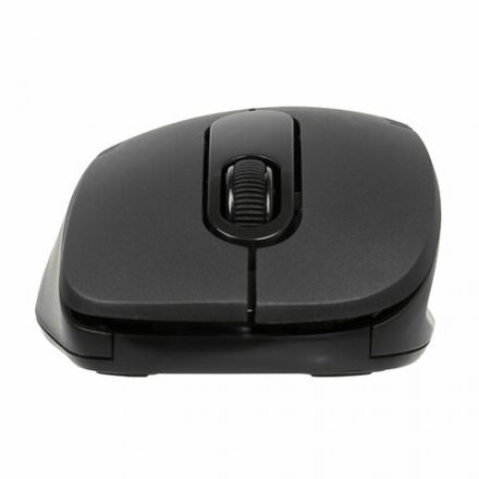 Набор беспроводной A4TECH 7100N, USB, 104 клавиши, 2 кнопки + 1 кнопка-колесо, черная, 613833
