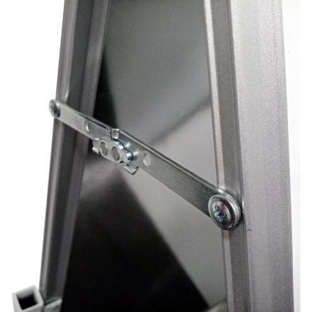 Флипчарт мольберт двусторонний комбинир.BoardSYS, h 1,0м, алюм.цветная рама Флипчарт мольберт двусторонний комбинир.BoardSYS, h 1,0м, алюм.цветная рама