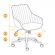 Стул Tetchair DUBLIN (mod. 7066), металл,ткань, 45 х 56 х 88 х 51 см, серый вельвет/антрацит, G062-40