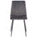 Стул Tetchair DUBLIN (mod. 7066), металл,ткань, 45 х 56 х 88 х 51 см, серый вельвет/антрацит, G062-40